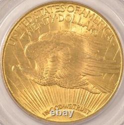 1924 $20 Saint Gaudens Gold Double Eagle Coin PCGS MS64 Old Green Holder OGH