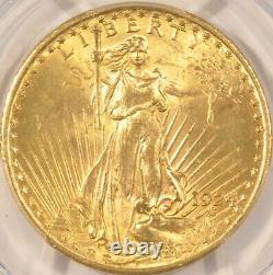 1924 $20 Saint Gaudens Gold Double Eagle Coin PCGS MS64 Pre-1933 Gold