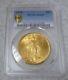 1924 $20 Saint Gaudens Gold Double Eagle Coin PCGS MS65