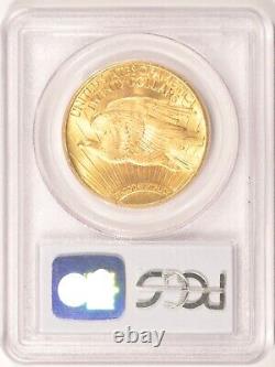 1924 $20 Saint Gaudens Gold Double Eagle Coin PCGS MS66 Older Holder Pre-1933