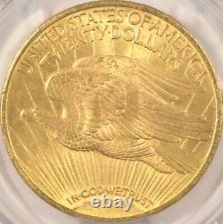 1924 $20 Saint Gaudens Gold Double Eagle Coin PCGS MS66 Pre-1933 Gold