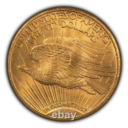 1924 $20 Saint-Gaudens Gold Double Eagle Luster NGC MS 65 SKU-G1447