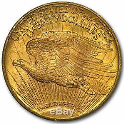 1924 $20 Saint-Gaudens Gold Double Eagle MS-63 PCGS (Rattler) SKU#41105
