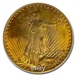 1924 $20 Saint-Gaudens Gold Double Eagle MS-63 PCGS SKU#4404