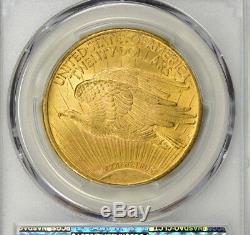 1924 $20 Saint Gaudens Gold Double Eagle MS 65 PCGS, Gem