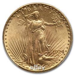 1924 $20 Saint-Gaudens Gold Double Eagle MS-65+ PCGS SKU#181079