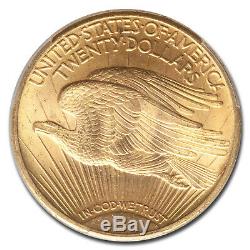 1924 $20 Saint-Gaudens Gold Double Eagle MS-66+ PCGS CAC SKU#172202