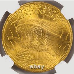 1924 $20 Saint Gaudens Gold Double Eagle NGC MS67 MONSTER Coin Lustrous