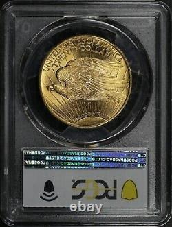 1924 $20 Saint Gaudens Gold Double Eagle PCGS MS64! 43796966