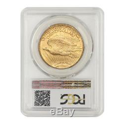 1924 $20 Saint Gaudens Gold Double Eagle PCGS MS65 Philadelphia Gem coin