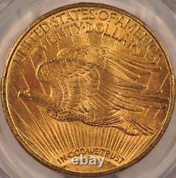 1924 $20 Saint Gaudens Gold Double Eagle PCGS MS65+ Pre-1933 Gold