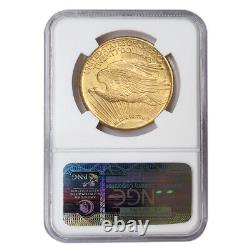 1924 $20 Saint Gaudens NGC MS62 PQ Approved Philadelphia Gold Double Eagle coin