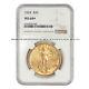 1924 $20 Saint Gaudens NGC MS64+ uncirculated plus graded Gold Double Eagle coin