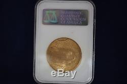 1924 $20 Saint St. Gaudens Gold Double Eagle NGC MS 63