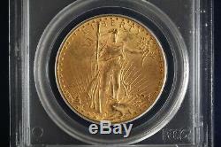 1924 $20 Saint St. Gaudens Gold Double Eagle PCGS MS 63