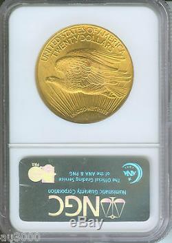 1924 $20 St. Gaudens Double Eagle Gold Ngc Ms-66 Saint Ms66 Star