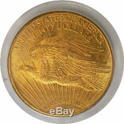 1924 $20 St Gaudens Double Eagle Gold PCGS MS65