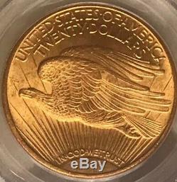 1924 $20 St. Gaudens Gold Double Eagle Graded by PCGS as MS-65! Beautiful Color