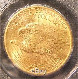 1924$20 St. Gaudens Gold Double Eagle MS-61 PCGSOLD RATTLER