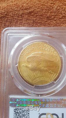 1924 $20 St Gaudens Gold Pcgs Ms 66+ Double Eagle
