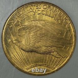 1924 $20 Twenty Dollar St Gaudens Gold Double Eagle NGC MS 63