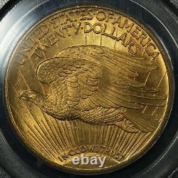 1924 $20 Twenty Dollar St Gaudens Gold Double Eagle PCGS MS 63