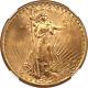 1924-D St. Gaudens $20 Gold Double Eagle NGC MS 64 Rich Golden Luster Choice BU