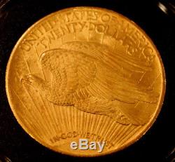 1924 Double Eagle, $20 Gold St Gaudens