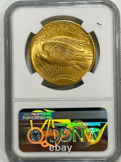 1924 Double Eagle Saint Gaudens Liberty $20 Gold Ngc Ms64 Unc