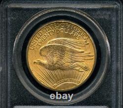 1924 G$20 Dollars St. Gaudens Double Eagle PCGS MS 63 Rive d'Or Highest-Grades