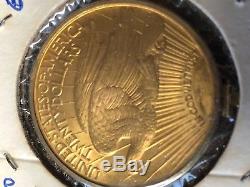 1924 Gold $20.00 Saint Gaudens Double Eagle with pendant clasp