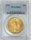 1924 Gold $20 Saint Gaudens Double Eagle Coin Pcgs Mint State 65
