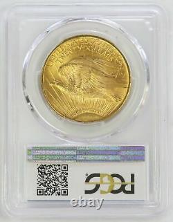 1924 Gold $20 Saint Gaudens Double Eagle Pcgs Mint State 66