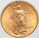1924 MS64 Double Eagle, $20 Gold St Gaudens NGC MS64 Strong Strike withLuster