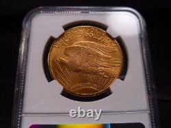 1924 MS65 St Gaudens Gold Double Eagle NGC Certified Gem