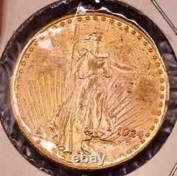 1924-P $20 Saint Gaudens Double Eagle BU Old Holder