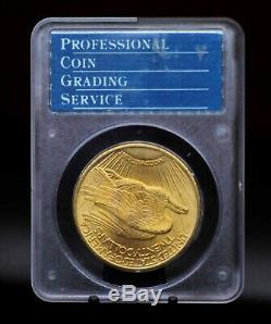 1924 PCGS MS63 Rattler $20 St. Gaudens Double Eagle Gold Coin 119DUD
