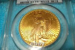1924 Pcgs Ms 63 $20 Dollar Gold Double Eagle St. Gaudens Free Shipping