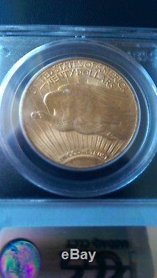 1924 ST. GAUDENS $20 DOUBLE EAGLE Graded by PCGS as MS-65