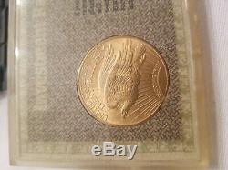 1924 Saint Gaudens $20 Gold Double Eagle Investment Rarities scarce Vintage