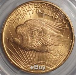 1924 Saint-Gaudens ($20) gold double eagle graded PCGS MS65 (aka Gem BU)