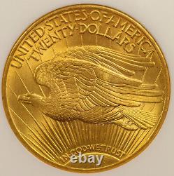 1924 Saint Gaudens Double Eagle Gold $20 MS 62 NGC