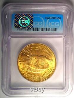 1924 Saint Gaudens Gold Double Eagle $20 Coin ICG MS67 $11,560 Guide Value