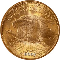 1924 St. Gaudens $20 Gold Double Eagle NGC MS 65 CAC Nice and Lustrous