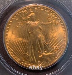 1924 St. Gaudens Double Eagle PCGS MS63 OGH First Gen Rattler NO RESERVE