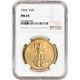 1924 US Gold $20 Saint-Gaudens Double Eagle NGC MS64