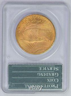 1924 US Gold $20 Saint Gaudens Double Eagle PCGS MS62 old rattler holder OGH