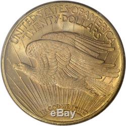 1924 US Gold $20 Saint-Gaudens Double Eagle PCGS MS66