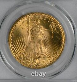 1924 US Gold $20 Saint Gaudens Double Eagle PCGS MS66 Gem plus