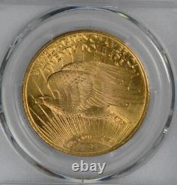 1924 US Gold $20 Saint Gaudens Double Eagle PCGS MS66 Gem plus